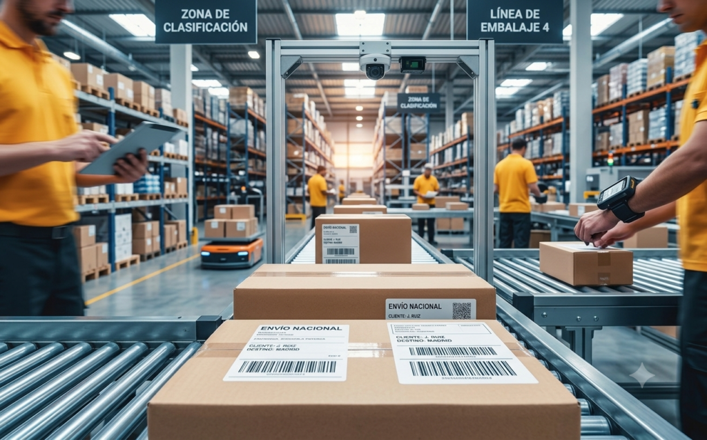 centro de almacenaje y distribucción
