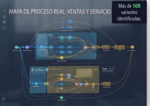 diagrama de la mineria de procesos